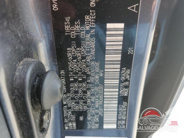 JTEBT17R068030387 2006 TOYOTA 4RUNNER photo no. 13