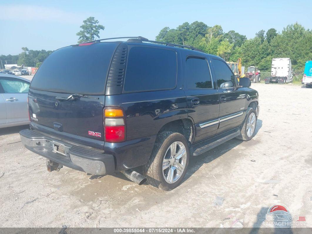 1GKEC13T05J195984 2005 GMC YUKON photo no. 4