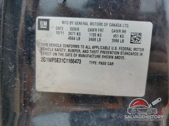 2G1WF5E31C1166473 2012 CHEVROLET IMPALA photo no. 13