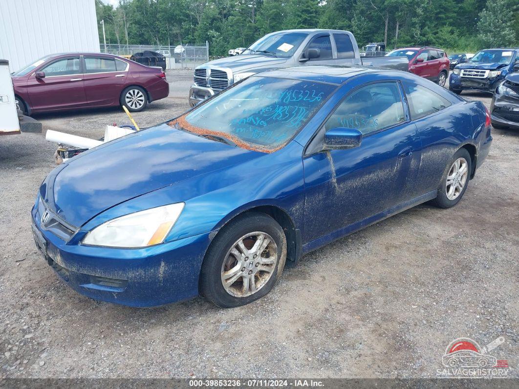 1HGCM72687A002791 2007 HONDA ACCORD photo no. 2