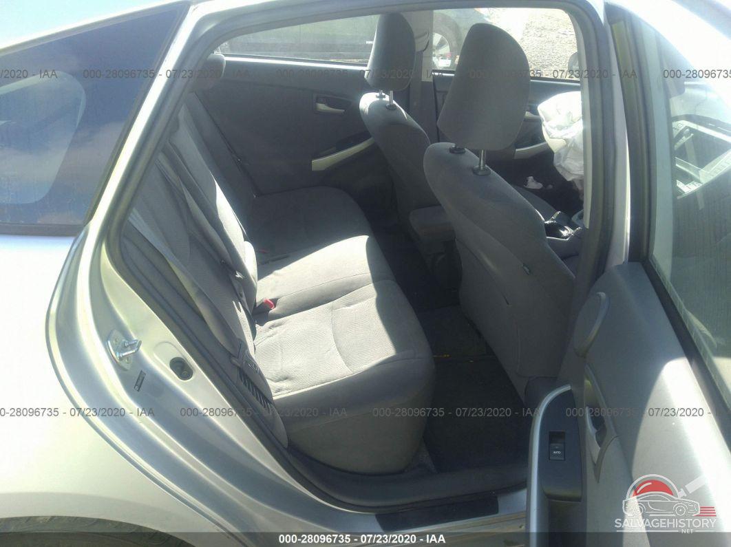 JTDKN3DU8A0102365 2010 TOYOTA PRIUS photo no. 8