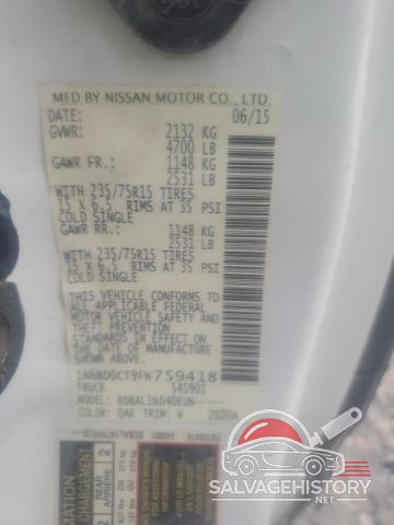1N6BD0CT9FN759418 2015 NISSAN FRONTIER photo no. 12