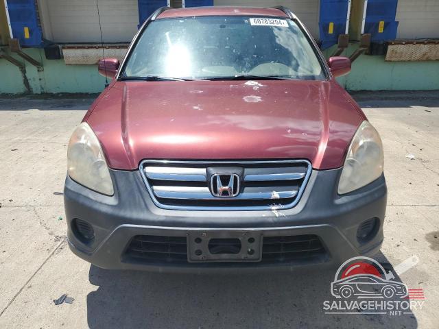JHLRD78876C032937 2006 HONDA CRV photo no. 5
