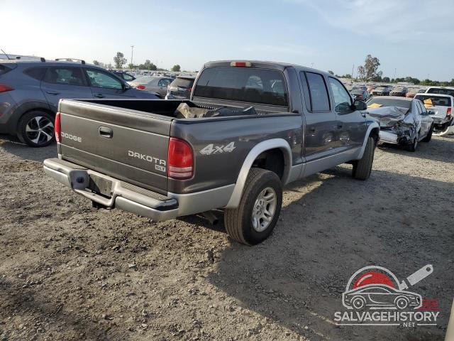 1D7HG48X63S168649 2003 DODGE DAKOTA photo no. 3