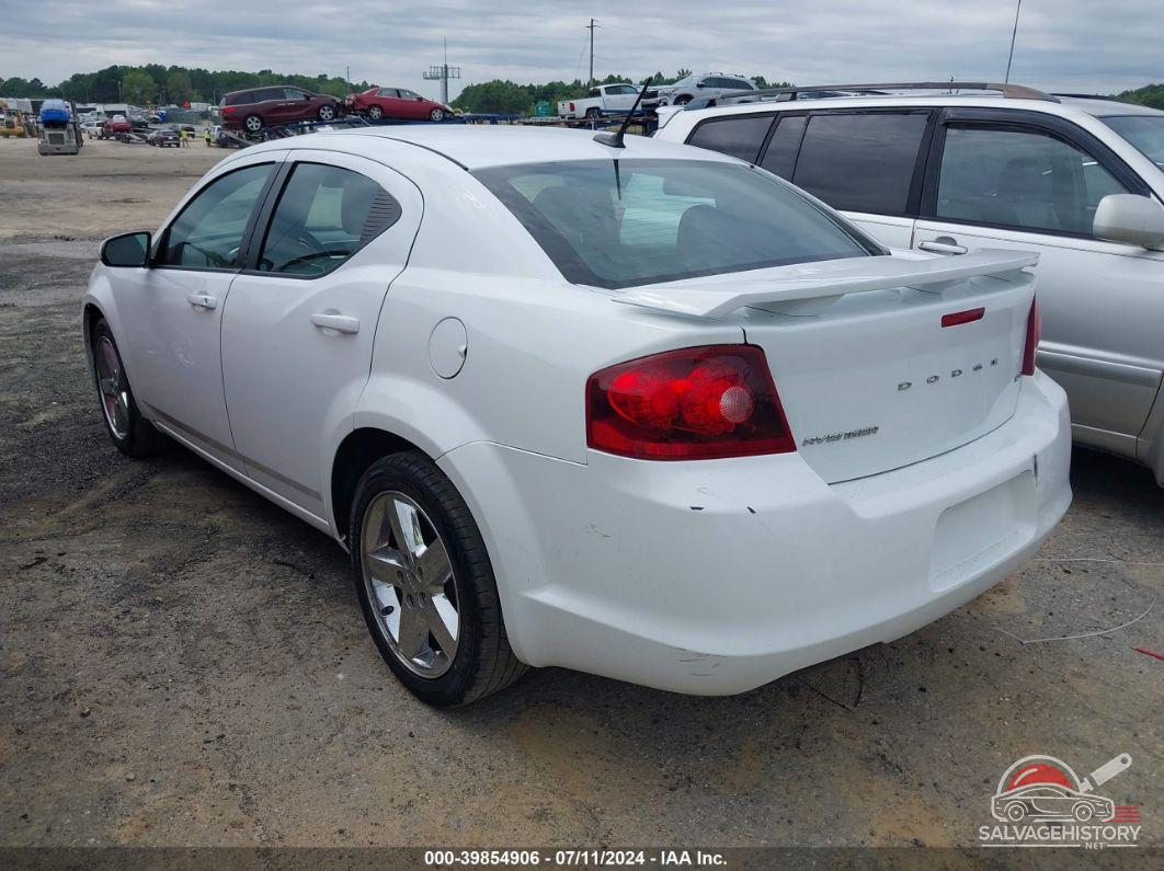 1C3CDZCB9DN742283 2013 DODGE AVENGER photo no. 3
