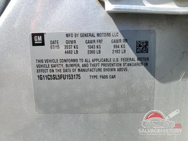 1G11C5SL5FU153175 2015 CHEVROLET MALIBU photo no. 12