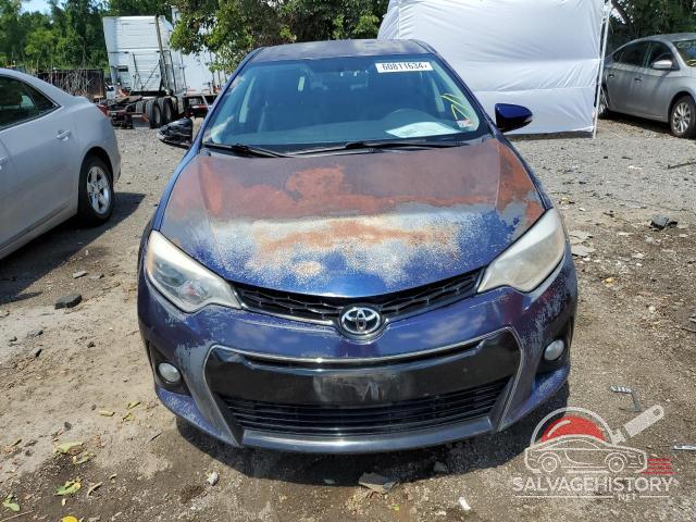 2T1BURHE2EC076995 2014 TOYOTA COROLLA photo no. 5