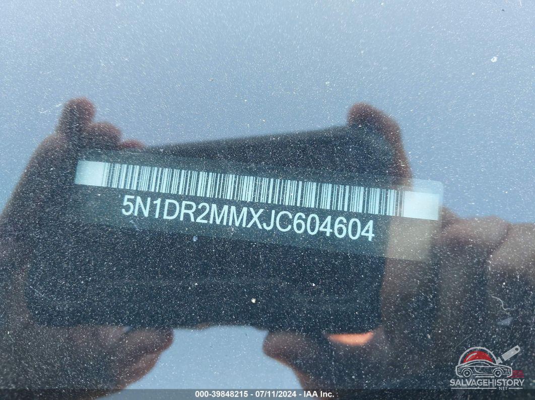 5N1DR2MMXJC604604 2018 NISSAN PATHFINDER photo no. 9