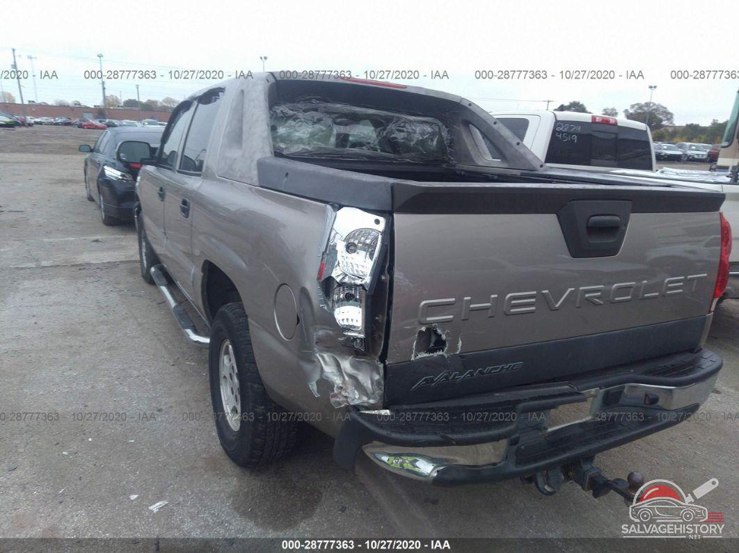 3GNEC13T23G240487 2003 CHEVROLET AVALANCHE photo no. 6