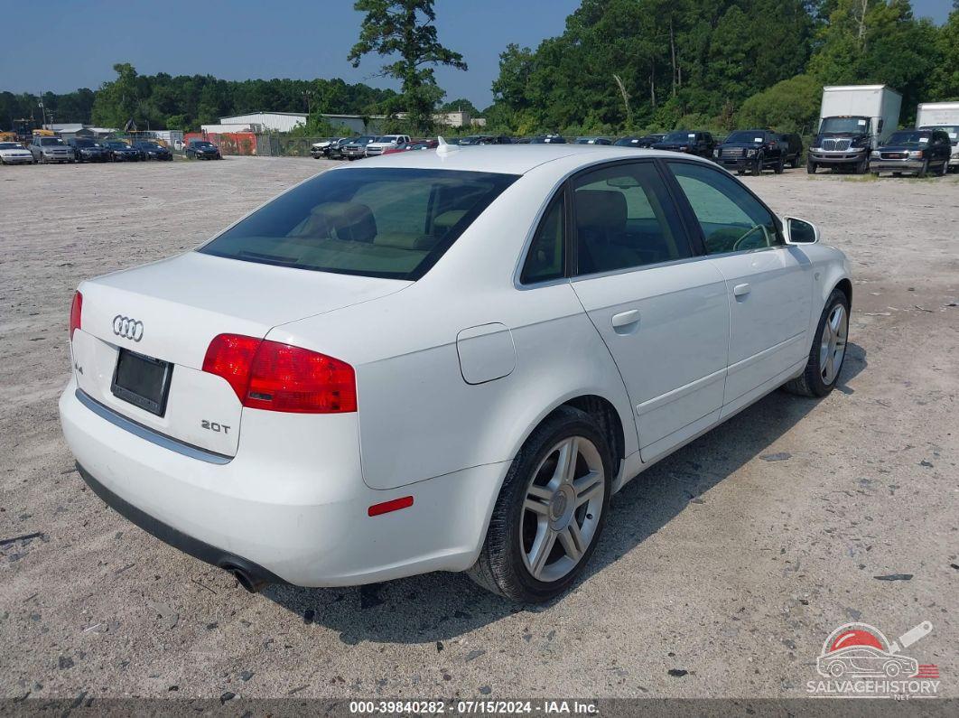 WAUAF78EX7A106002 2007 AUDI A4 photo no. 4