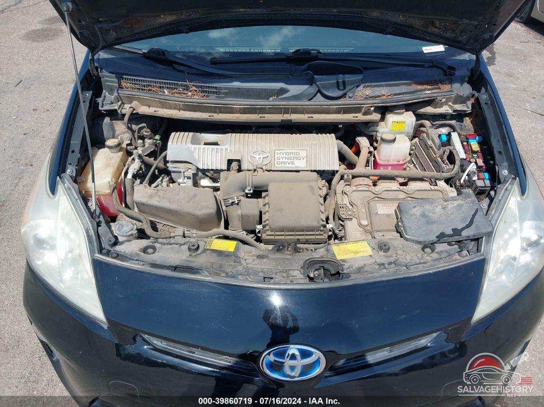 JTDKN3DU8E1768707 2014 TOYOTA PRIUS photo no. 10