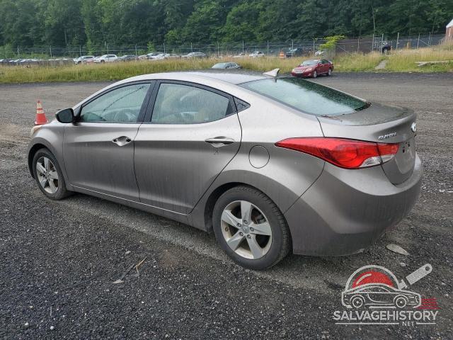 5NPDH4AE2BH022180 2011 HYUNDAI ELANTRA photo no. 2
