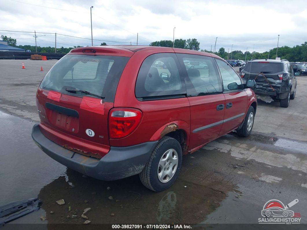 1B4GP15B72B590048 2002 DODGE CARAVAN photo no. 4