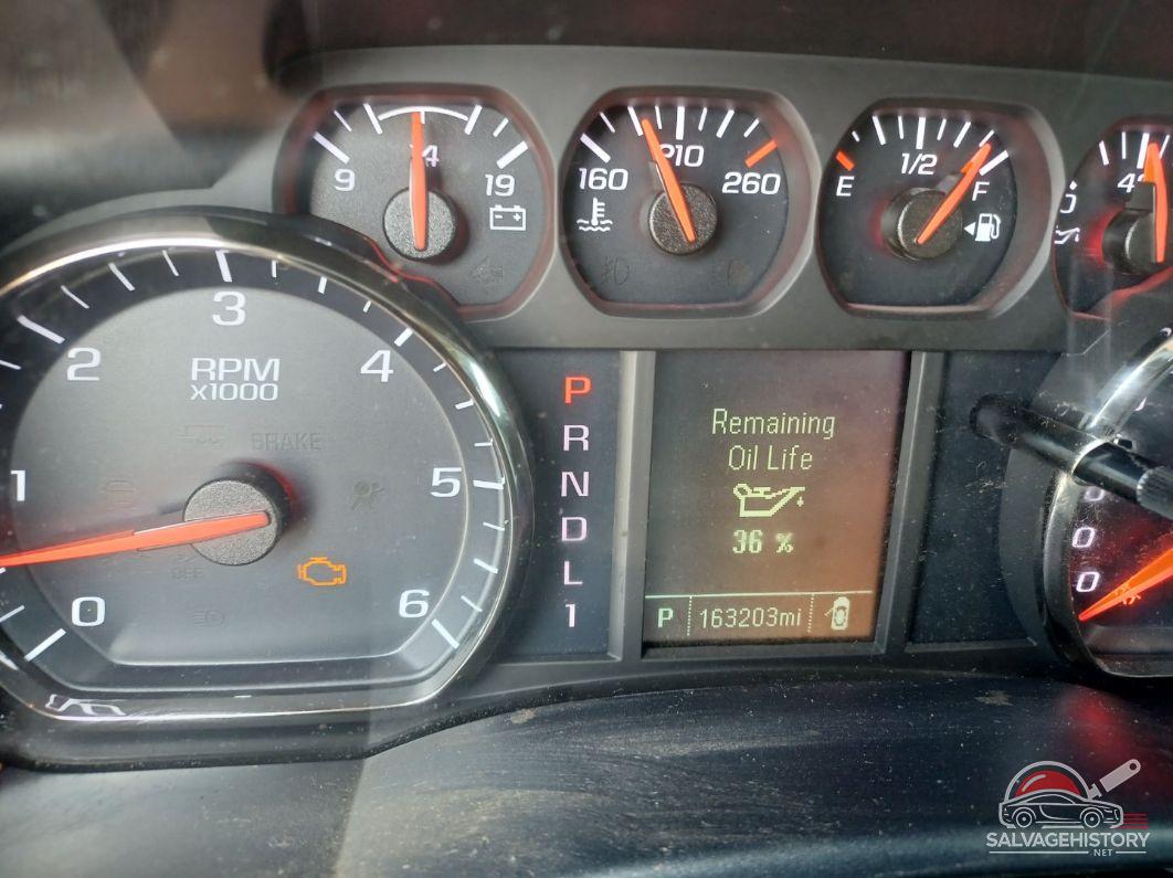 2GC2KREG8K1214206 2019 CHEVROLET SILVERADO 2500HD photo no. 8