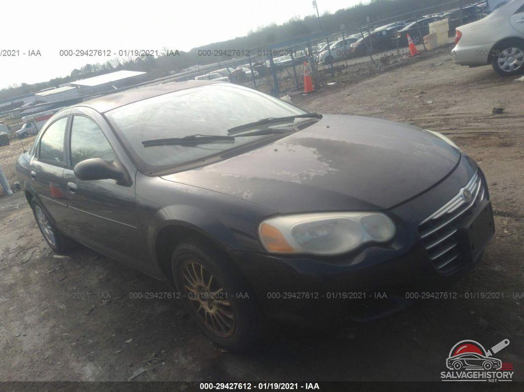 1C3EL46X44N154734 2004 CHRYSLER SEBRING photo no. 24