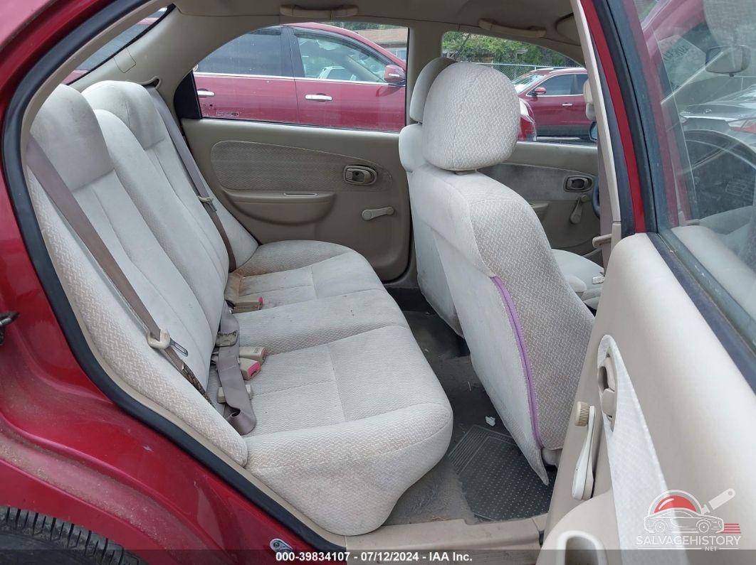 KNAFB121335272319 2003 KIA SPECTRA photo no. 8