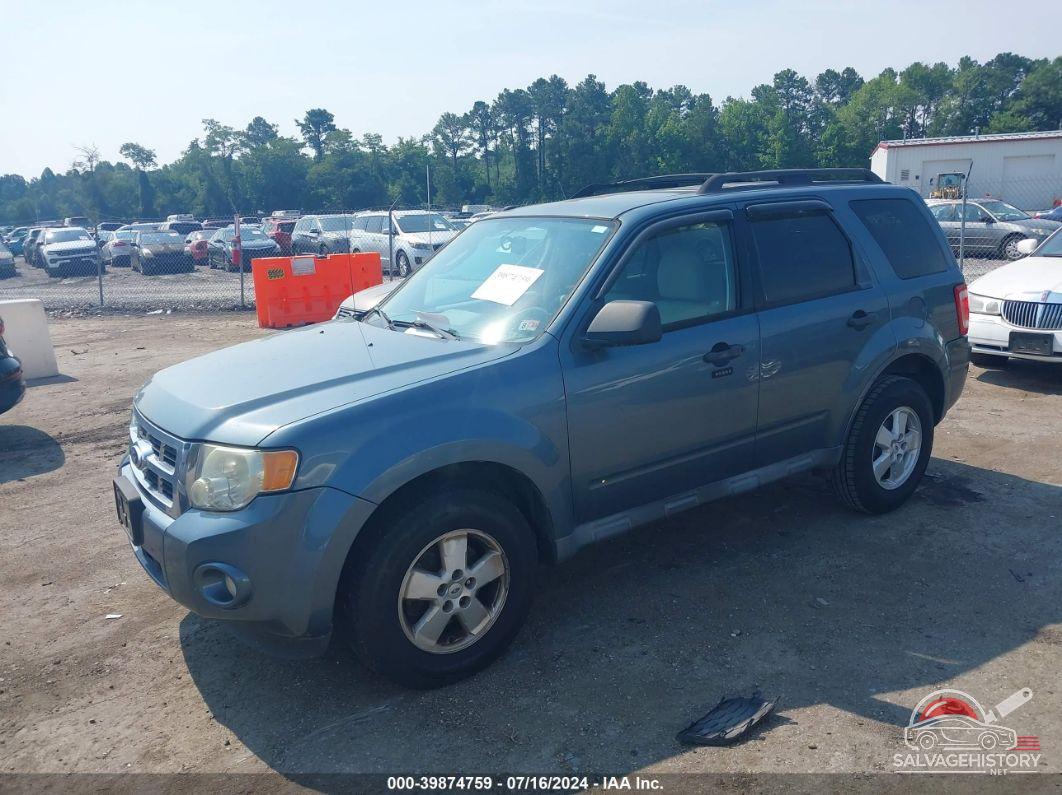 1FMCU0D7XAKD04608 2010 FORD ESCAPE photo no. 2