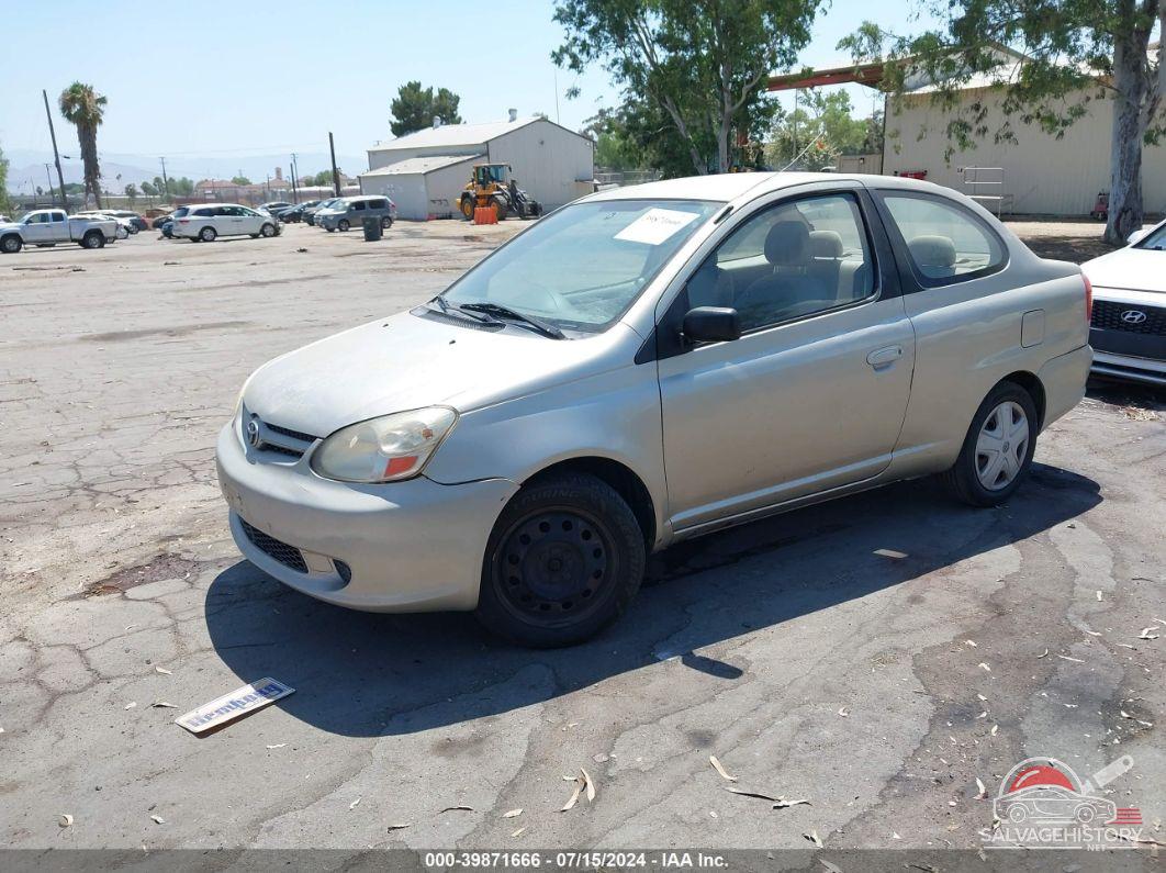 JTDAT123X30258930 2003 TOYOTA ECHO photo no. 2