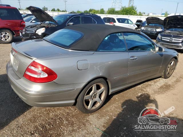 WDBTK75G25T046097 2005 MERCEDES-BENZ CLK-CLASS photo no. 3