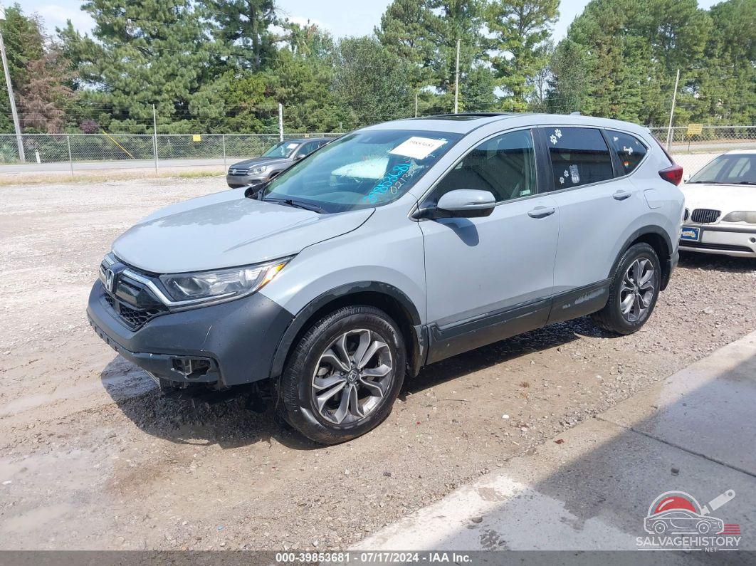 5J6RW1H57NA021323 2022 HONDA CR-V photo no. 2