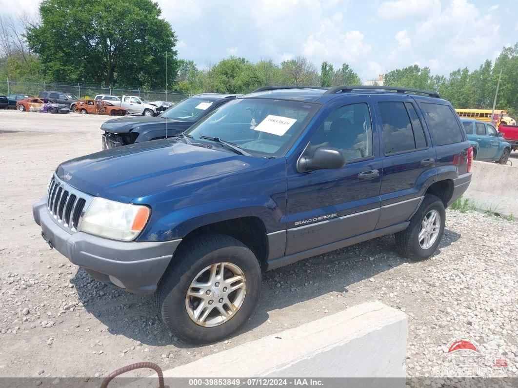 1J4GW48S92C213356 2002 JEEP GRAND CHEROKEE photo no. 2