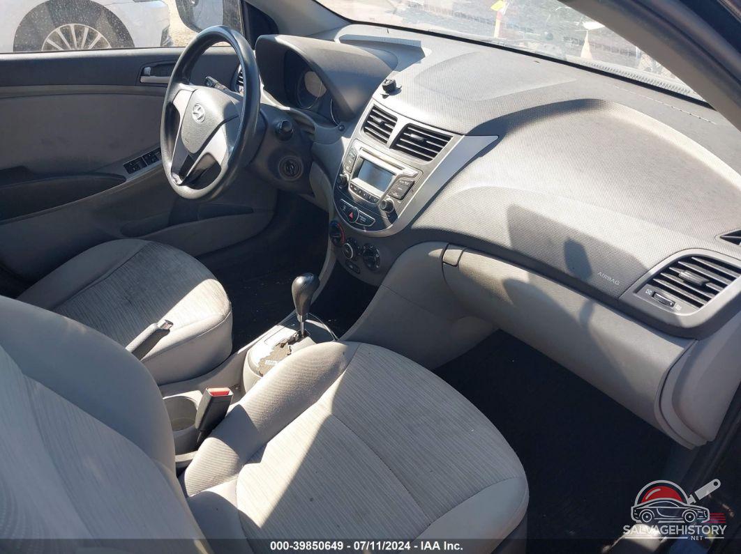 KMHCT4AE9GU065711 2016 HYUNDAI ACCENT photo no. 5