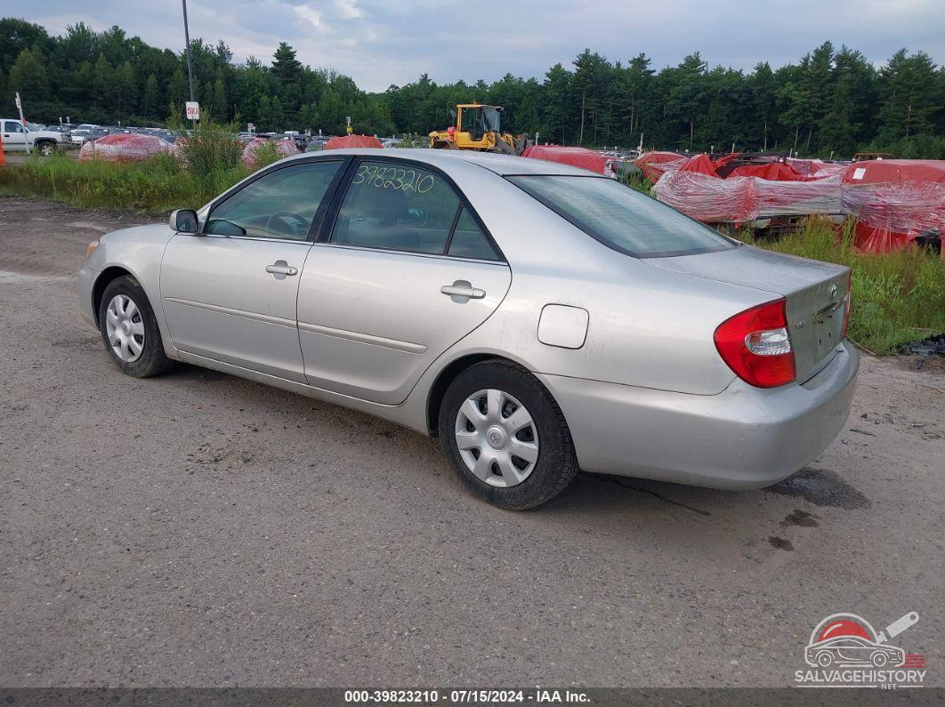 4T1BE32K72U514834 2002 TOYOTA CAMRY photo no. 3