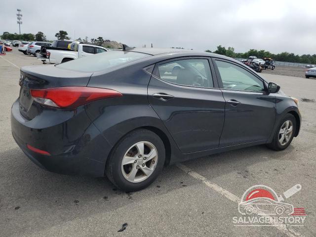 5NPDH4AE6EH532567 2014 HYUNDAI ELANTRA photo no. 3