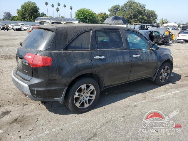 2HNYD284X8H509573 2008 ACURA MDX photo no. 3