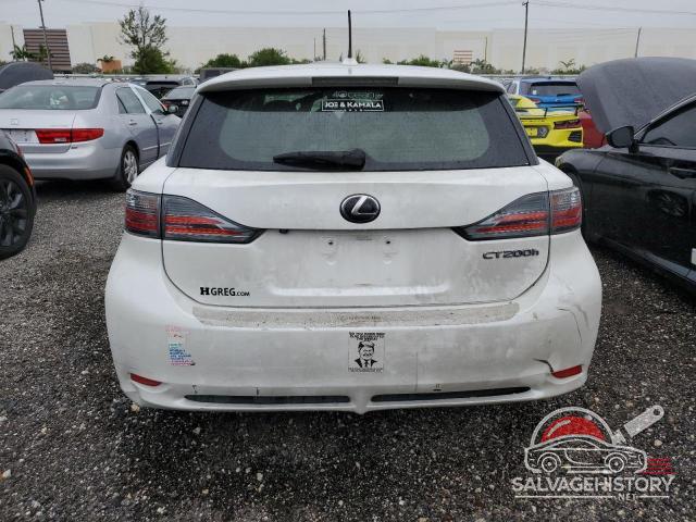 JTHKD5BHXC2108629 2012 LEXUS CT 200 photo no. 6