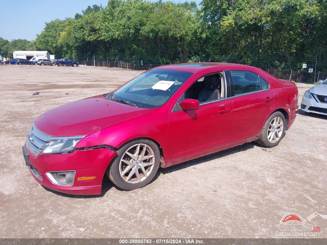 3FAHP0JGXBR188822 2011 FORD FUSION photo no. 2