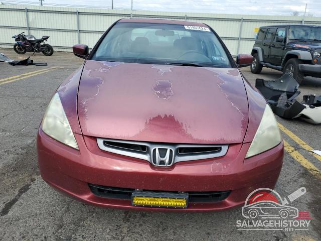 1HGCM55725A014876 2005 HONDA ACCORD photo no. 5