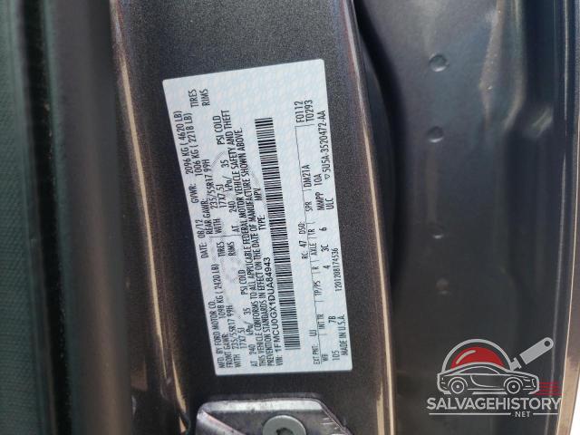 1FMCU0GX1DUA84943 2013 FORD ESCAPE photo no. 13