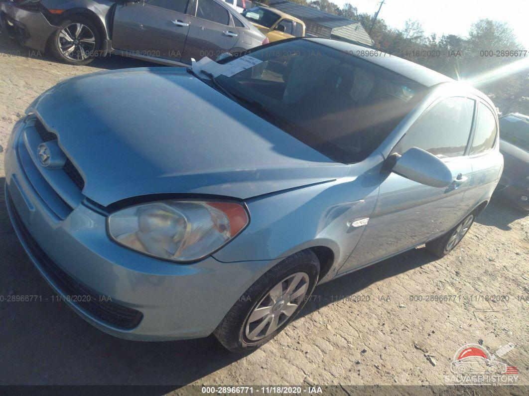 KMHCM36C97U021576 2007 HYUNDAI ACCENT photo no. 2