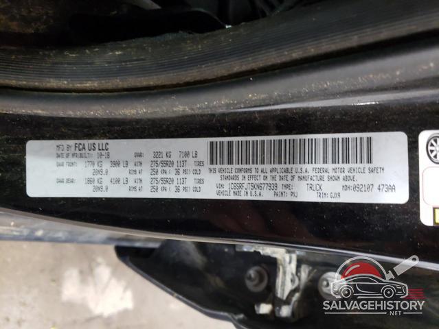 1C6SRFJT5KN677939 2019 RAM 1500 photo no. 13