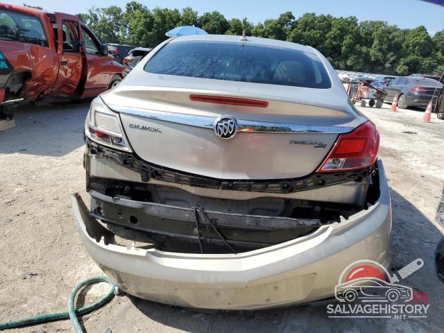W04GN5EC1B1124494 2011 BUICK REGAL photo no. 6