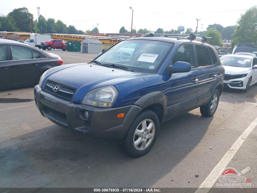 KM8JN72D95U127291 2005 HYUNDAI TUCSON photo no. 2