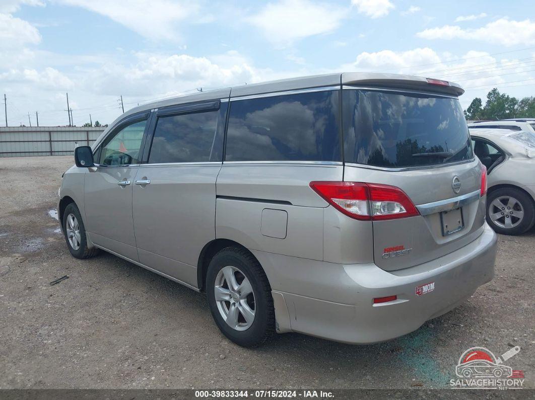 JN8AE2KP4D9067153 2013 NISSAN QUEST photo no. 3