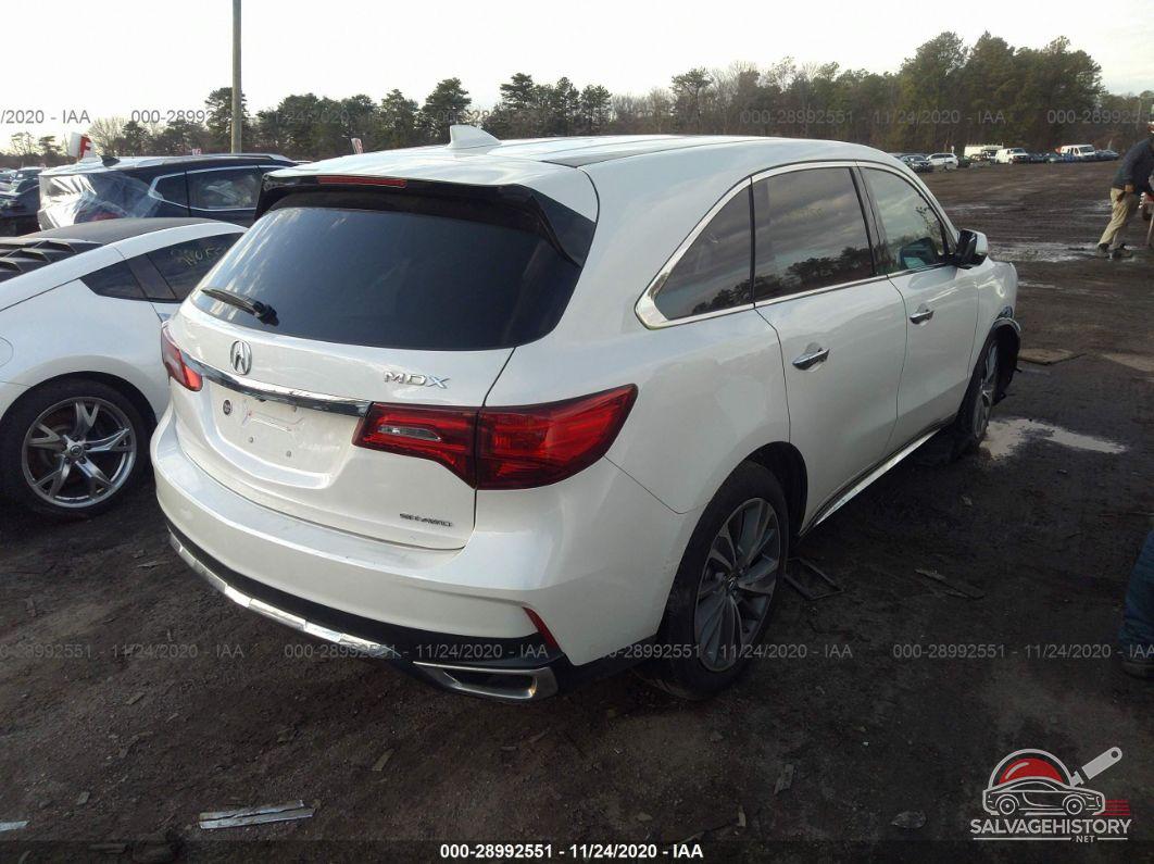 5FRYD4H55HB015538 2017 ACURA MDX photo no. 4