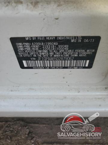 JF1GPAA65D2879062 2013 SUBARU IMPREZA photo no. 13