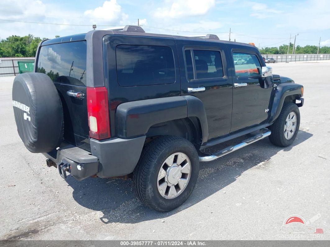 5GTDN13E978217129 2007 HUMMER H3 SUV photo no. 4
