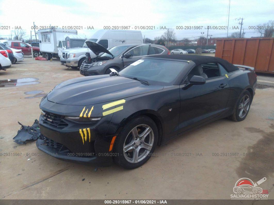 1G1FB3DS9K0109750 2019 CHEVROLET CAMARO photo no. 2