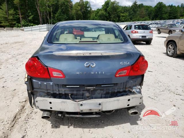 JNKBV61F97M815900 2007 INFINITI G35 photo no. 6