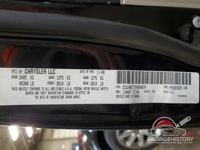 2C3LA63T29H564670 2009 CHRYSLER 300 photo no. 12