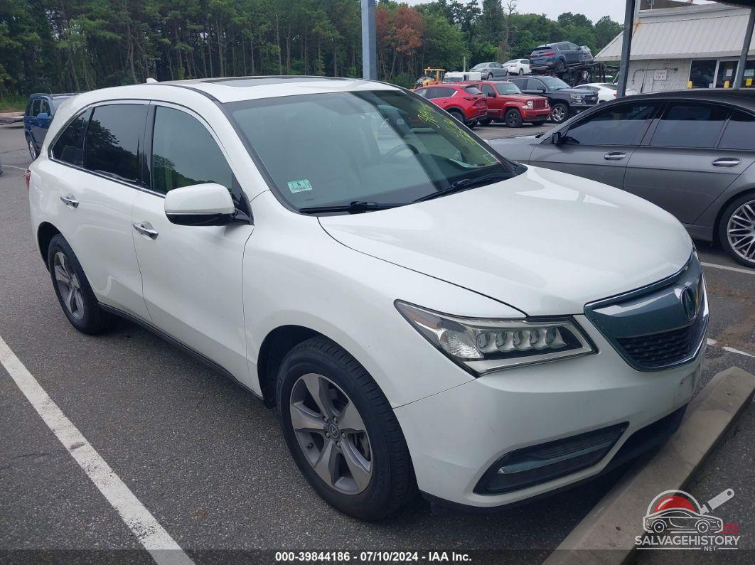 5FRYD4H29GB007303 2016 ACURA MDX photo no. 15