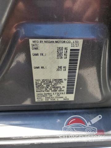 1N4AL3AP8EC179392 2014 NISSAN ALTIMA photo no. 12