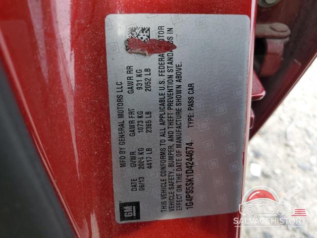 1G4PS5SK1D4244674 2013 BUICK VERANO photo no. 13