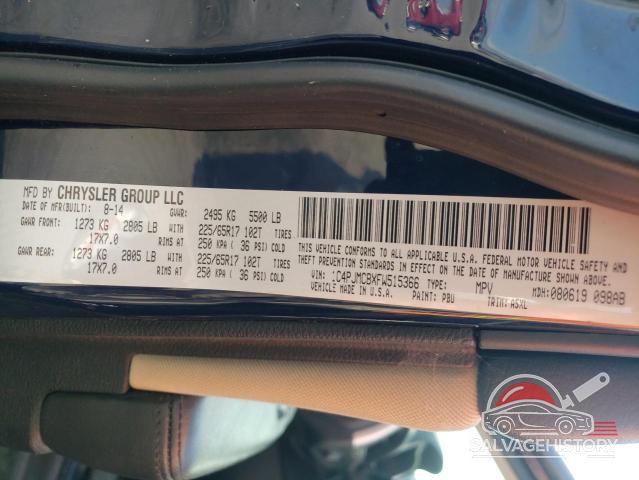 1C4PJMCBXFW515366 2015 JEEP GRAND CHER photo no. 13