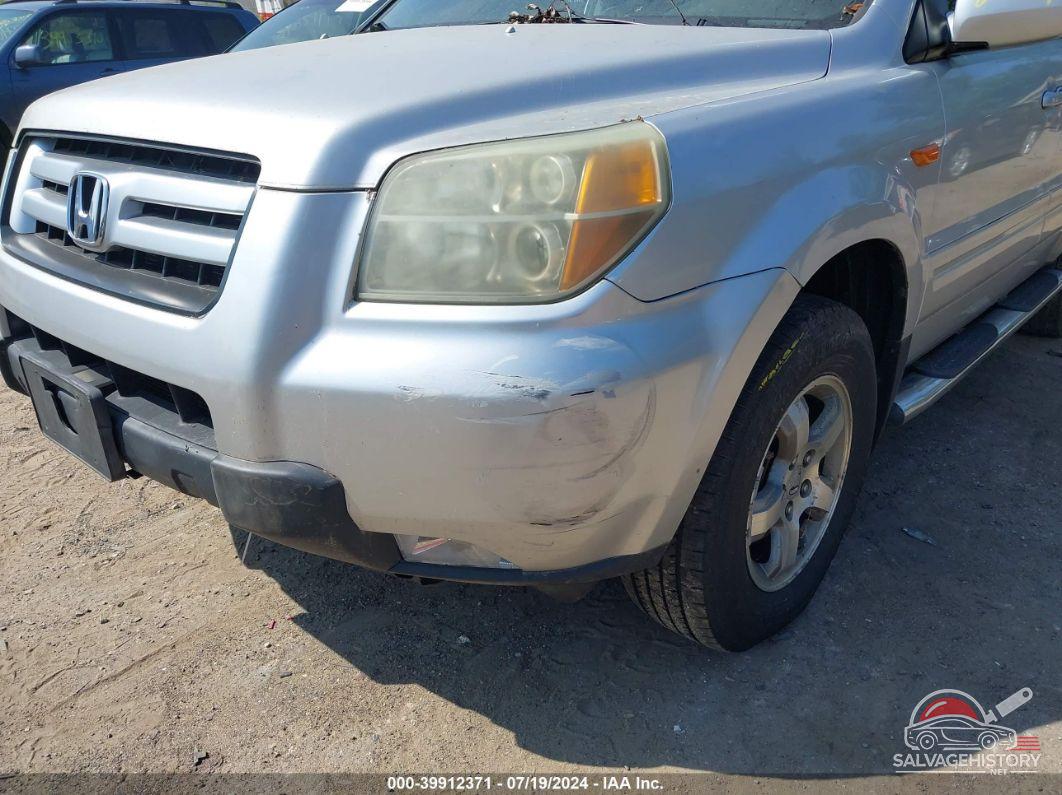 2HKYF18736H509553 2006 HONDA PILOT photo no. 6