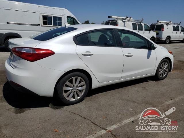 KNAFX4A65G5515148 2016 KIA FORTE photo no. 3